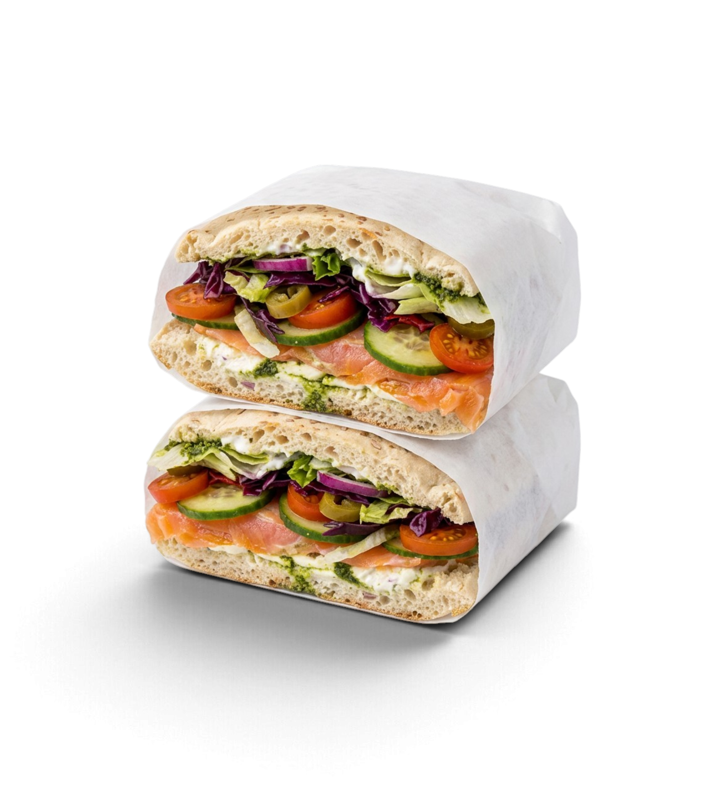 Epic Salmon Bite Sandwich